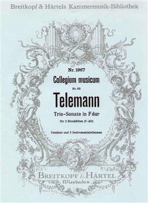 Georg Philipp Telemann: Triosonate F-dur: Blockflöte Duett
