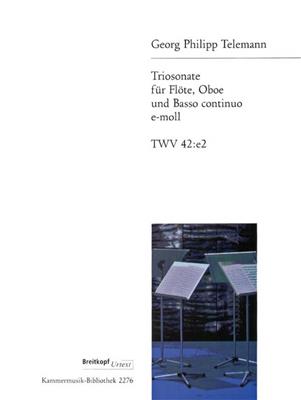 Georg Philipp Telemann: Trio. Tafelmusik 1733 II/4: Kammerensemble