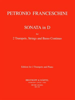 Petronio Franceschini: Sonata in D: Trompete Duett