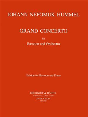 Johann Nepomuk Hummel: Grand Concerto: Fagott mit Begleitung