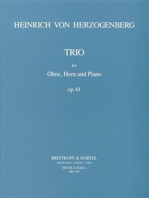 Heinrich von Herzogenberg: Trio in D op. 61: Bläserensemble