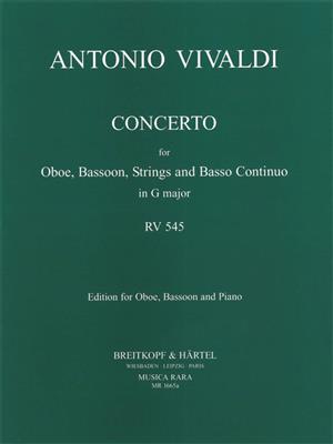Antonio Vivaldi: Concerto in G RV 545: Orchester mit Solo