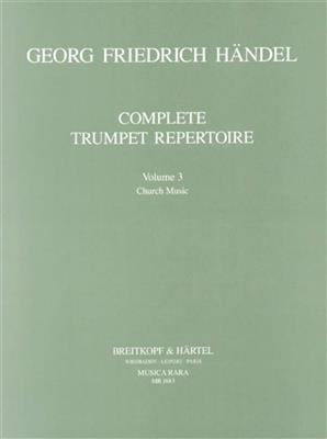 Georg Friedrich Händel: Orchesterstud. Trompete Bd.III: Trompete Solo