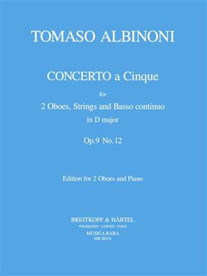 Tomaso Albinoni: Concerto a 5 in D op. 9/12: Oboe Duett