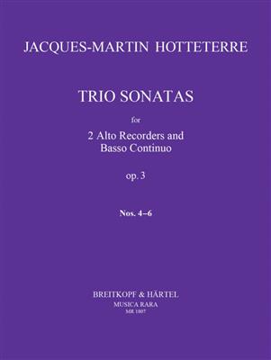 Jacques-Martin Hotteterre: Trio Sonaten 2 Op.3: Blockflöte Duett