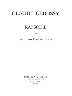 Claude Debussy: Rapsodie: Tenorsaxophon mit Begleitung