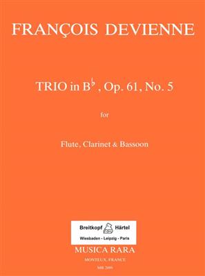 François Devienne: Trio in B op. 61 Nr. 5: Bläserensemble