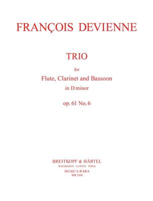 François Devienne: Trio in d op. 61 Nr. 6: Bläserensemble