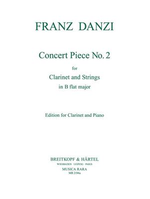 Franz Danzi: Konzertstueck Nr. 2 in g: Streichorchester mit Solo