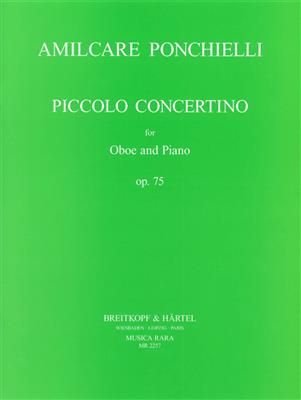 Amilcare Ponchielli: Concertino op. 75: Oboe mit Begleitung
