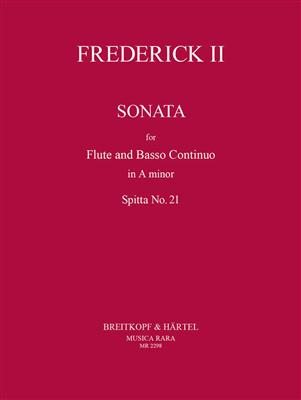 Frederick II the Great: Sonata in a-moll, Spitta Nr. 21: Flöte mit Begleitung