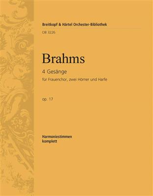 Johannes Brahms: Vier Gesänge op. 17: Frauenchor mit Ensemble