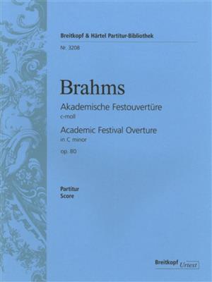 Johannes Brahms: Akademische Festouvertüre: Orchester