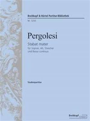 Giovanni Battista Pergolesi: Stabat Mater: Frauenchor mit Ensemble