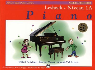 Alfred's Basic Piano Library Lesboek Niveau 1A+CD