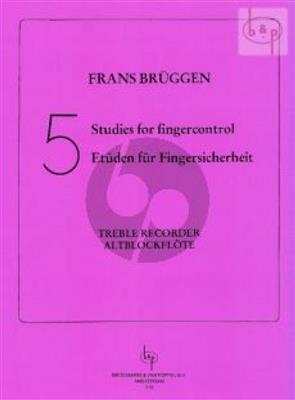 5 Studies for Fingercontrol