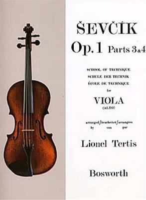 Viola Studies: School Of Technique Parts 3 And 4