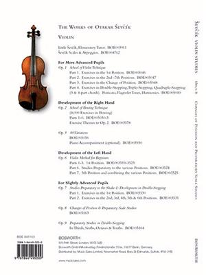 Violin Studies Opus 8