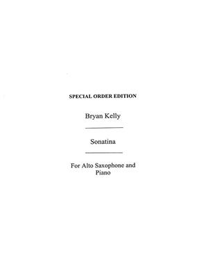 Bryan Kelly: Sonatina For E Flat Saxophone And Piano: Altsaxophon mit Begleitung