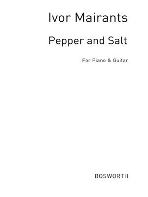 Ivor Mairants: 3 Pepper And Salt Elec And Span Gtr Solos: Gitarre mit Begleitung