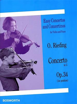 Oscar Rieding: Concerto in G Op. 34: Violine mit Begleitung