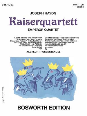 Kaiserquartett, 2. Satz: Kammerensemble