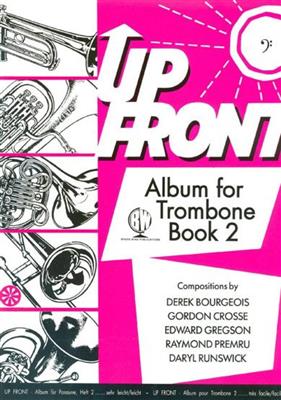 Up Front Album Trombone Book 2 Bc: Posaune mit Begleitung