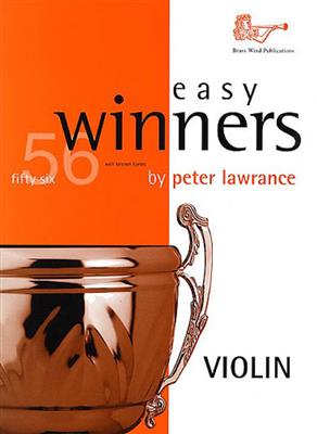 Peter Lawrance: Easy Winners for Violin: Violine Solo