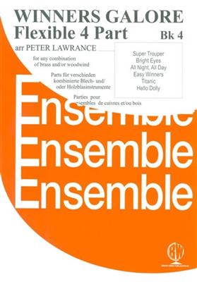 Peter Lawrance: Winners Galore Flexible 4 Part - Book 4: Variables Ensemble