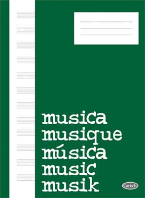 Quaderno di Musica: Notenpapier