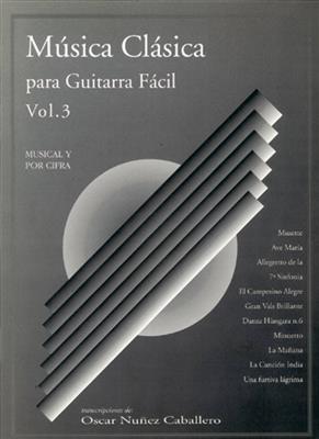 Música Clásica para Guitarra Fácil, Volumen 3