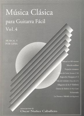 Música Clásica para Guitarra Fácil, Volumen 4