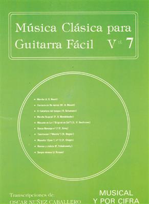 Música Clásica para Guitarra Fácil, Volumen 7