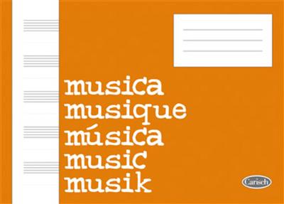 Quaderno di Musica (Block, Cahier de Musique): Notenpapier