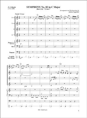 Franz Joseph Haydn: Symphony No.82 in C Major, Hob. I: Kammerensemble