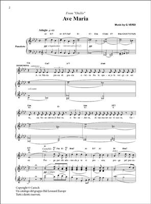Giuseppe Verdi: Ave Maria, da Otello: Gesang mit Klavier