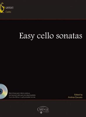 Easy Cello Sonatas: Cello Solo