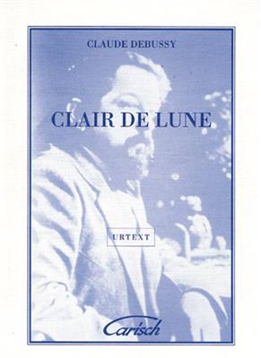 Claude Debussy: Clair de Lune, for Piano: Klavier Solo