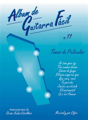 Album De Guitarra Facil No 11 Temas De Peliculas: Gitarre Solo