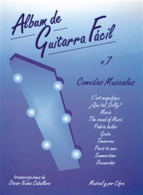 Album De Guitarra Facil No 07 Comedias Musicales: Gitarre Solo