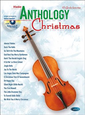 Anthology Christmas Violin: (Arr. Andrea Cappellari): Violine Solo