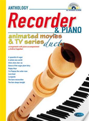 Andrea Cappellari: Animated Movies and TV Duets for Recorder & Piano: Blockflöte