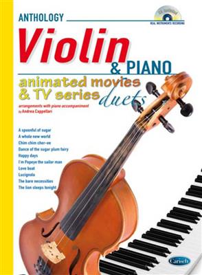Andrea Cappellari: Animated Movies and TV Duets for Violin And Piano: Violine mit Begleitung