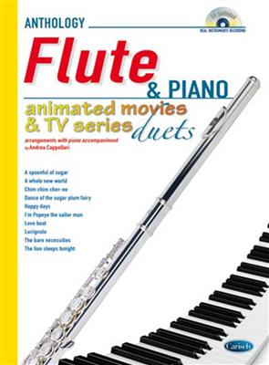 Andrea Cappellari: Animated Movies and TV Duets for Flute And Piano: Flöte mit Begleitung