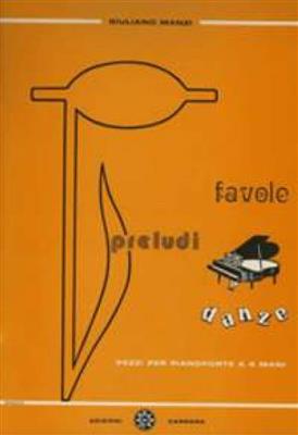 Giuliano Manzi: Favole - Preludi - Danze: Klavier vierhändig