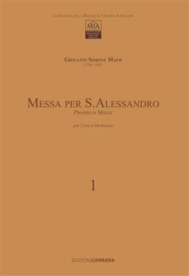 Giovanni Simone Mayr: Messa per S. Alessandro Vol. 1: Orchester