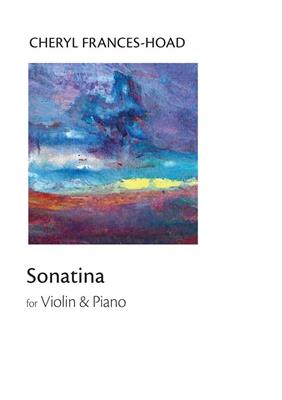 Cheryl Frances-Hoad: Sonatina: Violine mit Begleitung
