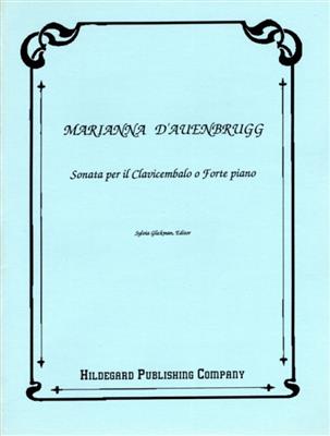 Marianna Auenbrugg: Sonata Per Il Clavicembalo O Forte Piano: (Arr. Sylvia Glickman): Klavier Solo