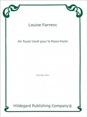 Louise Farrenc: Air Russe Varie: Klavier Solo