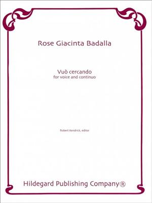 Rosa Giacinta Badalla: Vuo Cercando: Gesang mit Klavier